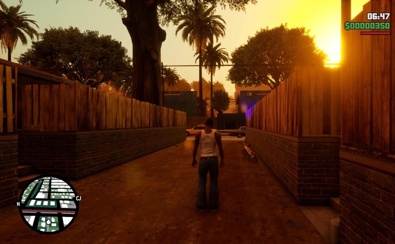 Grand Theft Auto: The Trilogy The Definitive Edition. Вернули небо и освещение как в оригинальных GTA III, Vice City, San Andreas.
наконец-то Лос Сантос - желтый снова! | Сетка — социальная сеть от hh.ru