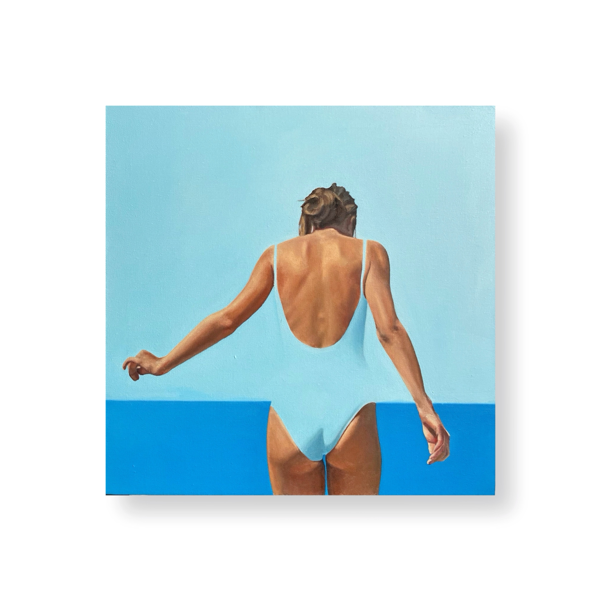 Все рождается в процессе творения…
У меня в чемодане с красками был тюбик Van Gogh 530 Севрский голубой (Sevres blue) | Сетка — социальная сеть от hh.ru