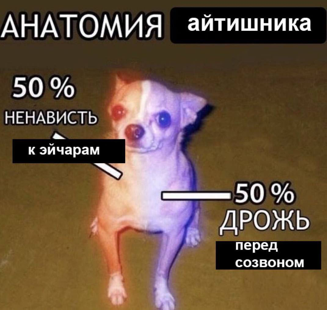 Какие неловкие ситуации были у Вас на собеседованиях?
#it #memes | Сетка — социальная сеть от hh.ru
