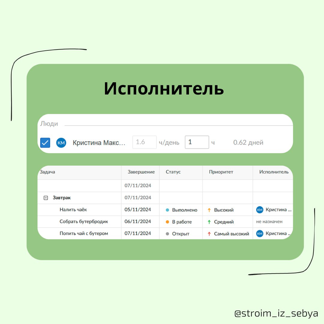 Как создать диаграмму Ганта?
1️⃣ Определите объём проекта: решите, какие задачи входят в план.
2️⃣ Составьте список задач: отметьте каждую активность от начала до конца | Сетка — социальная сеть от hh.ru