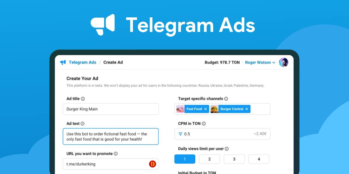 Telegram Ads Fragment — решение тем, кто устал от накруток | Сетка — социальная сеть от hh.ru