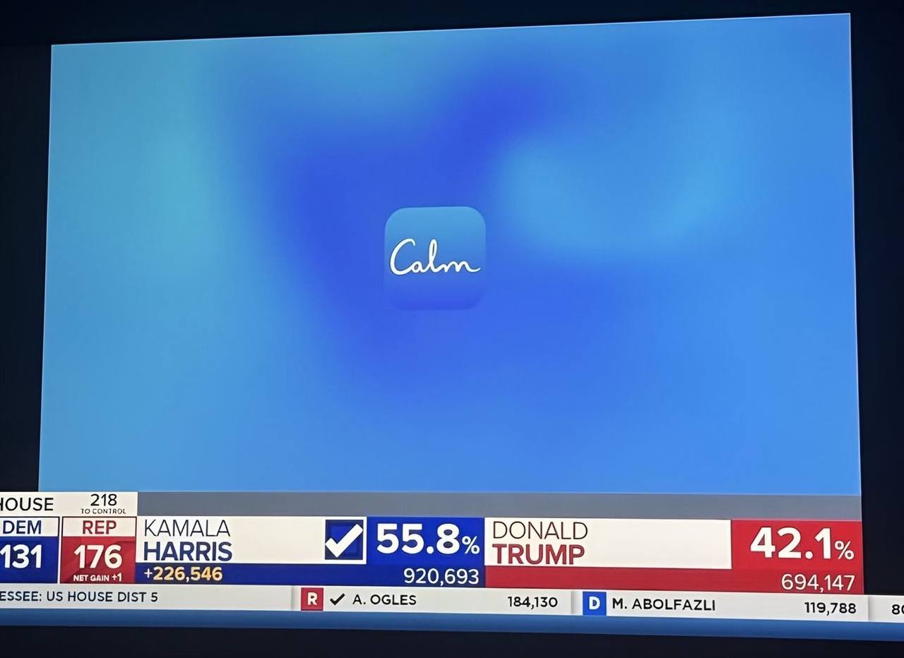 ⚡ Когда тишина громче слова
Calm сделали себе громкую рекламу, дав людям 30 секунд тишины.
Calm — это приложение для медитации, которое позволяет наладить сон и расслабиться | Сетка — социальная сеть от hh.ru