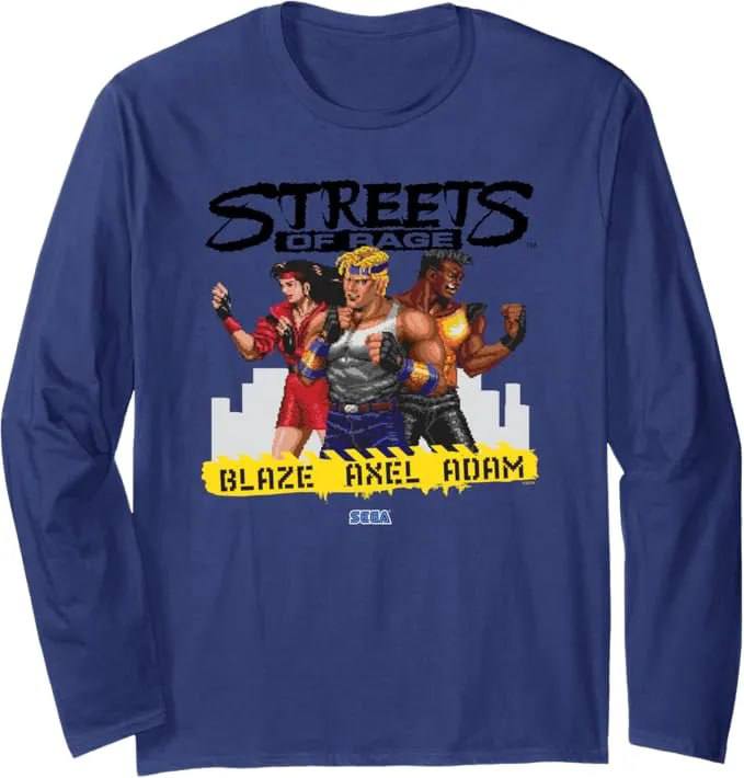 Ничего себе, SEGA выпускает коллекцию ретро-футболок с отсылками на игры Streets of Rage, Golden Axe и ChuChu Rocket. Каждую вещь в разных цветах и стилях можно найти на Amazon по цене от $20 до $40 | Сетка — социальная сеть от hh.ru