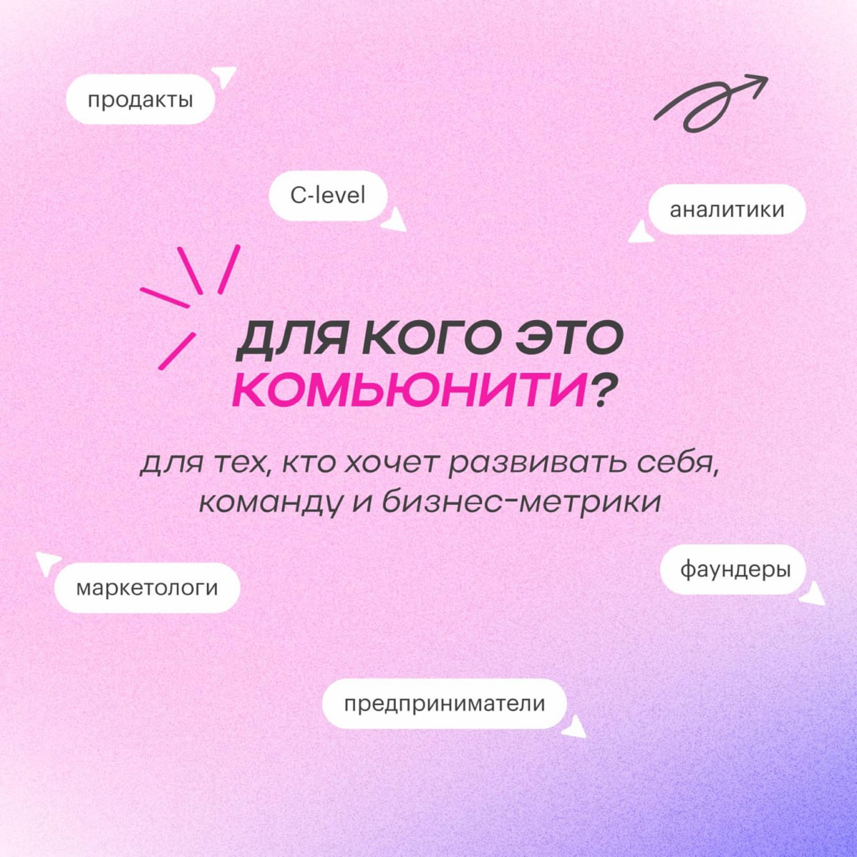 Epic+ больше нет. Теперь есть Epic Growth Community! ✨
Это образовательное сообщество для тех, кто хочет растить бизнес-метрики, команду и себя | Сетка — социальная сеть от hh.ru