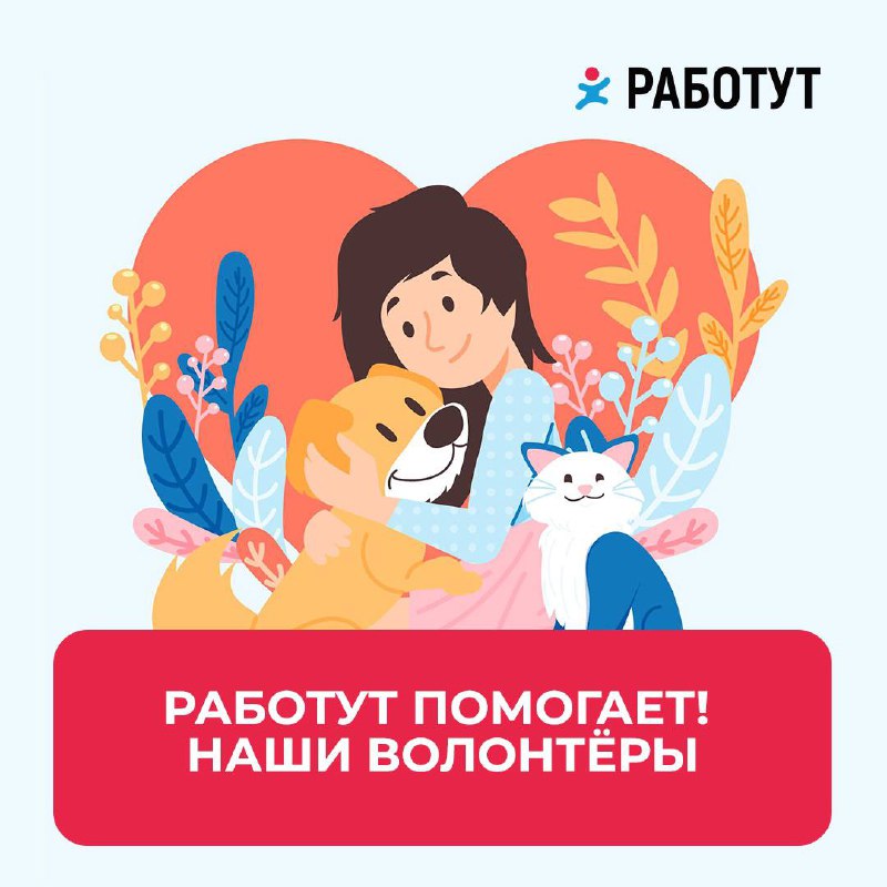 Работут помогает в приютах🐶🐱
Наши волонтёры есть в разных уголках страны, они регулярно привозят животным корм и играют с ними🥰
Сейчас работутовцы помогают в Москве, Сургуте, Тольятти, Великих Луках, ... | Сетка — социальная сеть от hh.ru