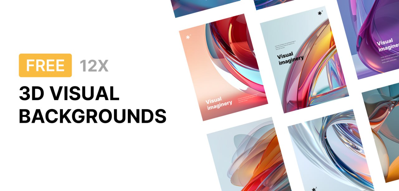 🙈 #background #фон #текстуры #ресурсы #дизайн
3D VISUAL BG - 3D визуал для BACKGROUND
😘 Odiz | Telegram
⭐️ Чат дизайнеров | Сетка — социальная сеть от hh.ru