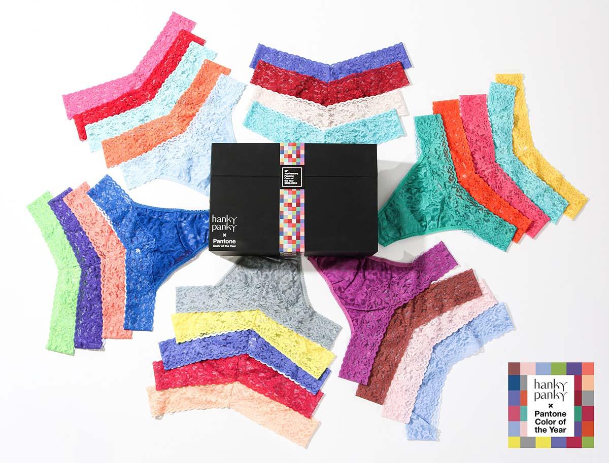 Довольно странная коллаборация: институт цвета Pantone выпустил коллекцию стрингов совместно с брендом женского белья Hanky Panky | Сетка — социальная сеть от hh.ru
