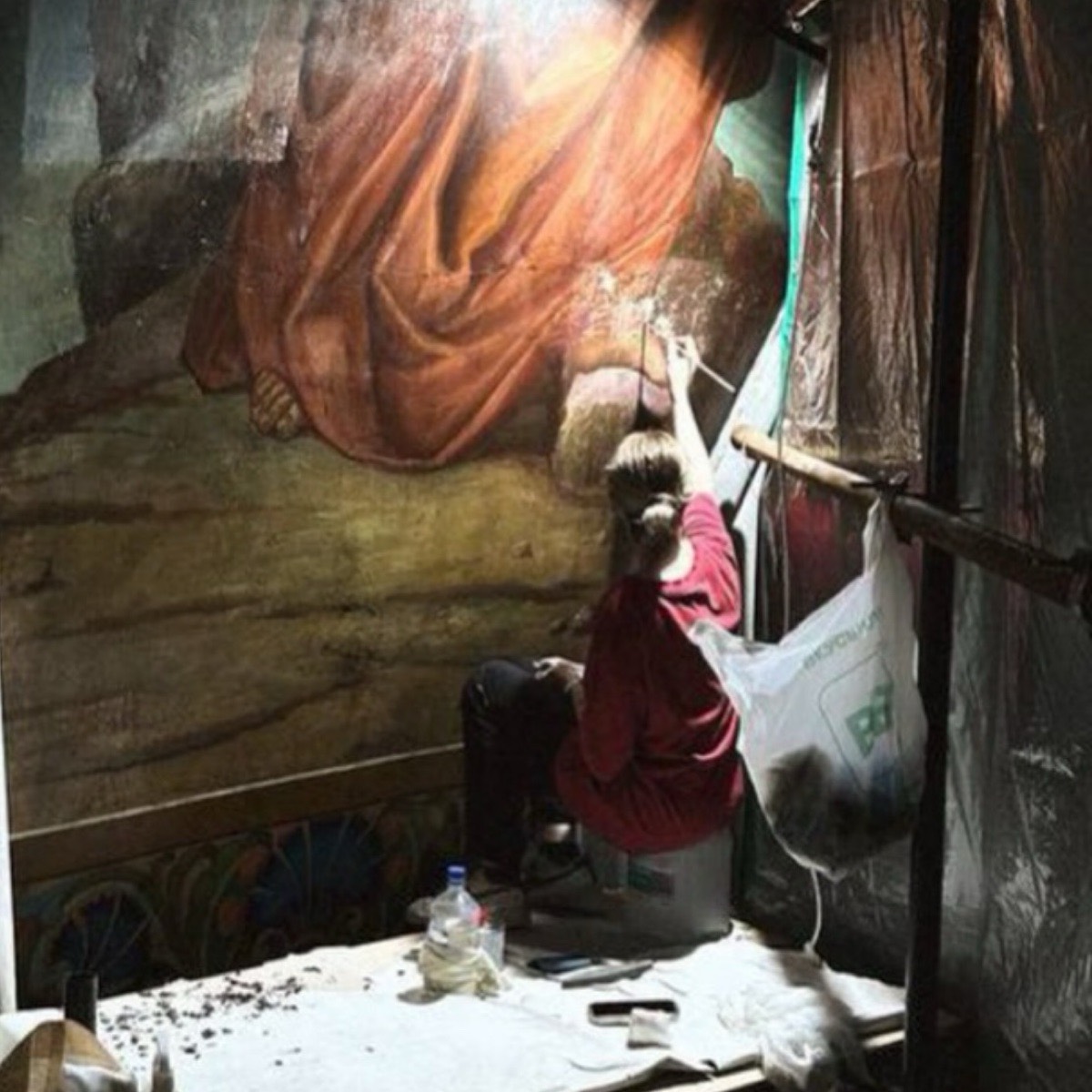 Реставрация живописи✨🖌️