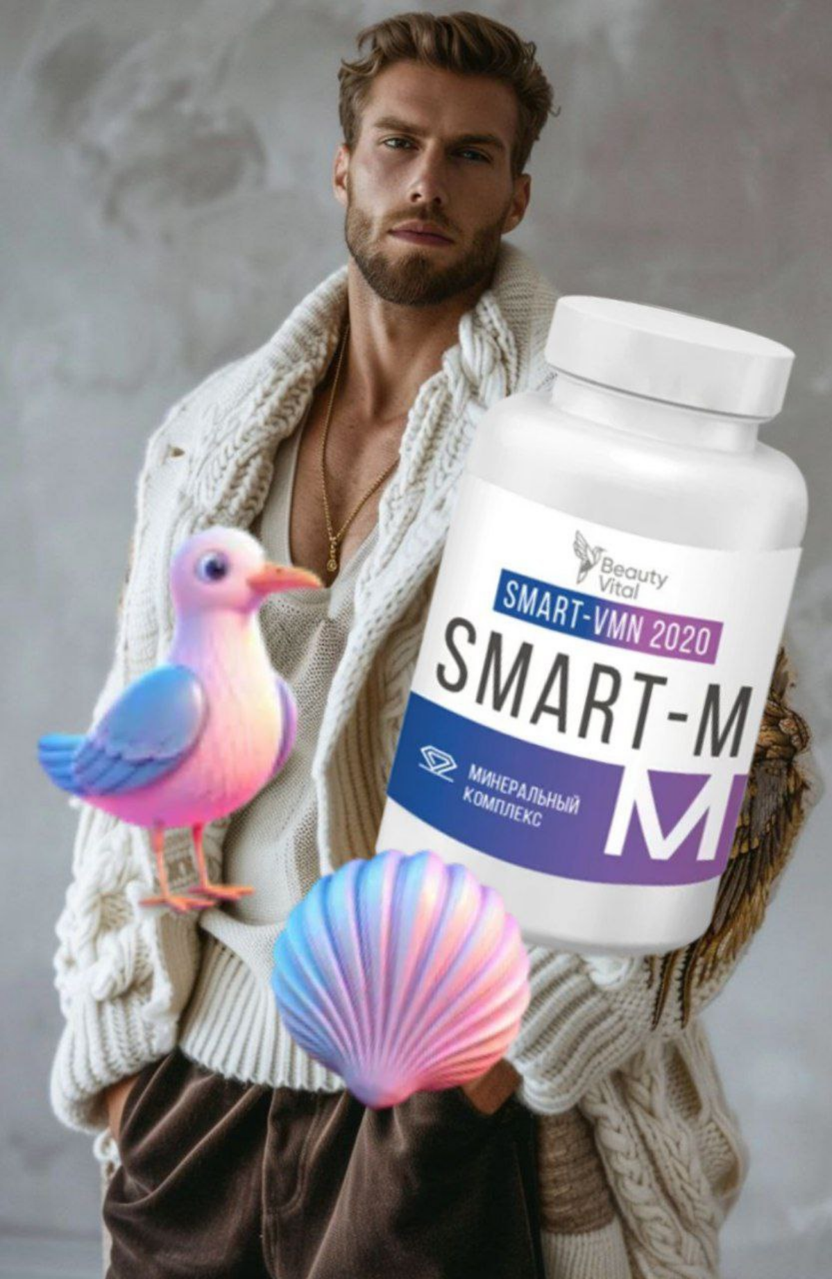 Магний
🐦‍⬛🐦‍⬛🐦‍⬛🐦‍⬛🐦‍⬛
Магний в составе SMART-M в хелатной форме от BEAUTYVITAL.
🦋🦋🦋🦋🦋🦋
Магний, четвертый по распространенности минерал в организме, является кофактором сотен метаболических реакций | Сетка — социальная сеть от hh.ru
