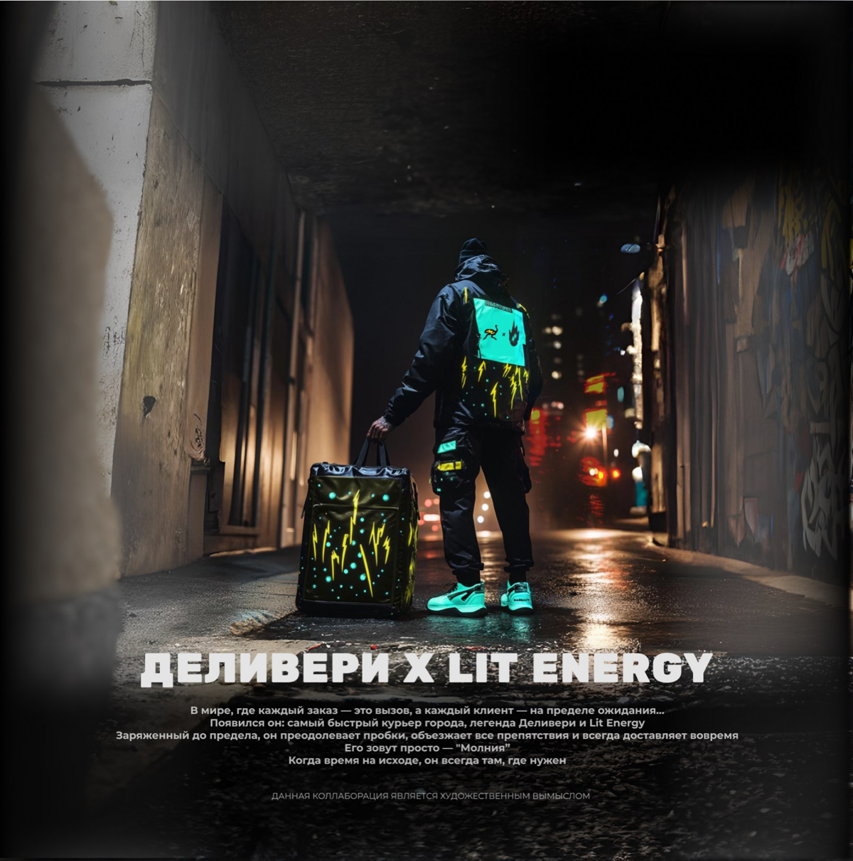 Коллаборация «Деливери» x «LIT ENERGY» | Сетка — социальная сеть от hh.ru