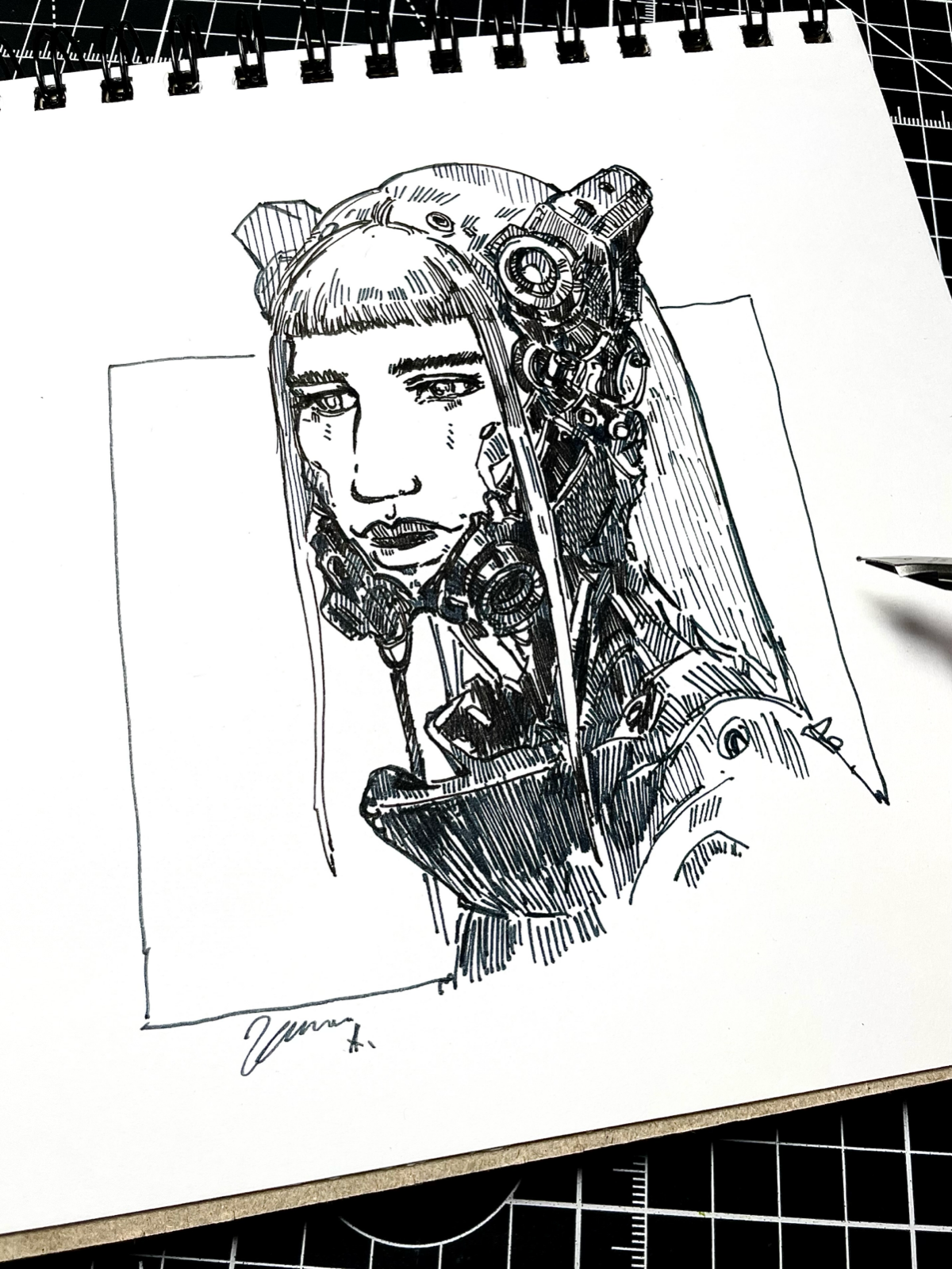 Для кибер зрителей РИСУНОК ДНЯ:
#кибер #фантом #мех #работа #менеджерпроекта | Сетка — социальная сеть от hh.ru