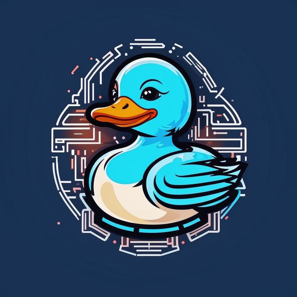 Сгенерировал в кандинском утку, чтобы у duckllm был логотип | Сетка — социальная сеть от hh.ru