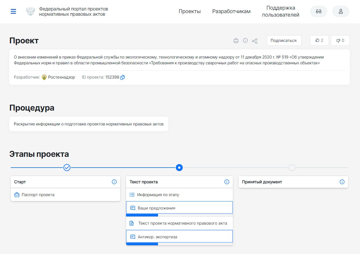 ⚡️ Сварка на ОПО: ещё одна отмена!
ℹ️ На 2 года продлят срок действия ФНП № 519 | Сетка — социальная сеть от hh.ru