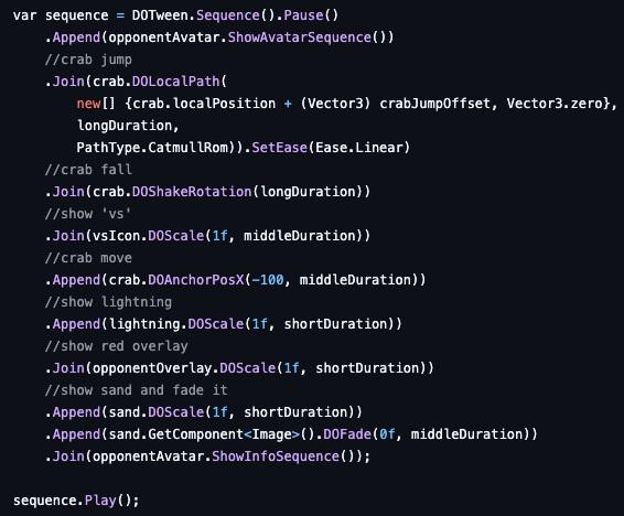 GetDoTweenInfo()
DoTween - набор инструкций помогающий с анимациями в UI и не только. Используется для плавного открытия окон или перемещения объектов | Сетка — социальная сеть от hh.ru