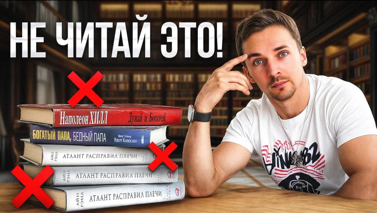 Видео на YouTube канале «Я прочитал 50 лучших книг по бизнесу и вот что я понял…»
В ролике подробно разобрал работу с бизнес-книгами:

Ошибки при чтении
Как выбрать правильную книгу
Как читать эффекти... | Сетка — социальная сеть от hh.ru