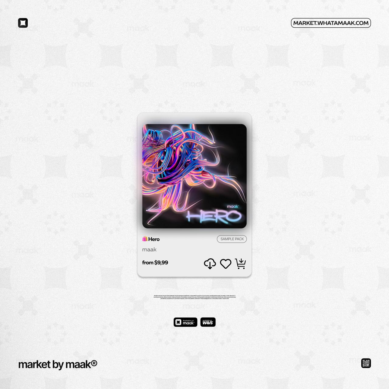 🛍 Новый цифровой товар ╳ «Hero» Sample Pack
Познакомьтесь с «Hero» от maak® — революционным сэмпл-паком, который привносит новое измерение в музыкальное продюсирование | Сетка — социальная сеть от hh.ru