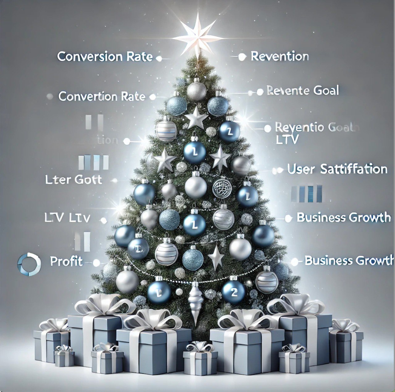 🎄Дерево метрик на примере посуточной аренды: украшаем ёлку продукта
Метрики в продукте — это как новогодняя ёлка. 
Если игрушки развешаны хаотично, получается беспорядок, а не праздник | Сетка — социальная сеть от hh.ru