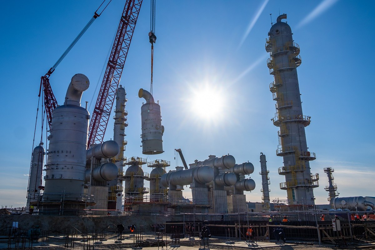 На Амурском газохимическом комплексе (ГХК), СП СИБУРа и Sinopec, начаты фундаментные работы на установке производства полипропилена | Сетка — социальная сеть от hh.ru