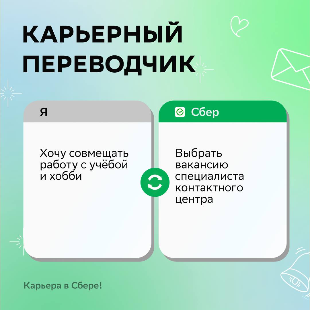 В Сбере все находят работу по душе, потому что наши эйчары пользуются карьерным переводчиком | Сетка — социальная сеть от hh.ru