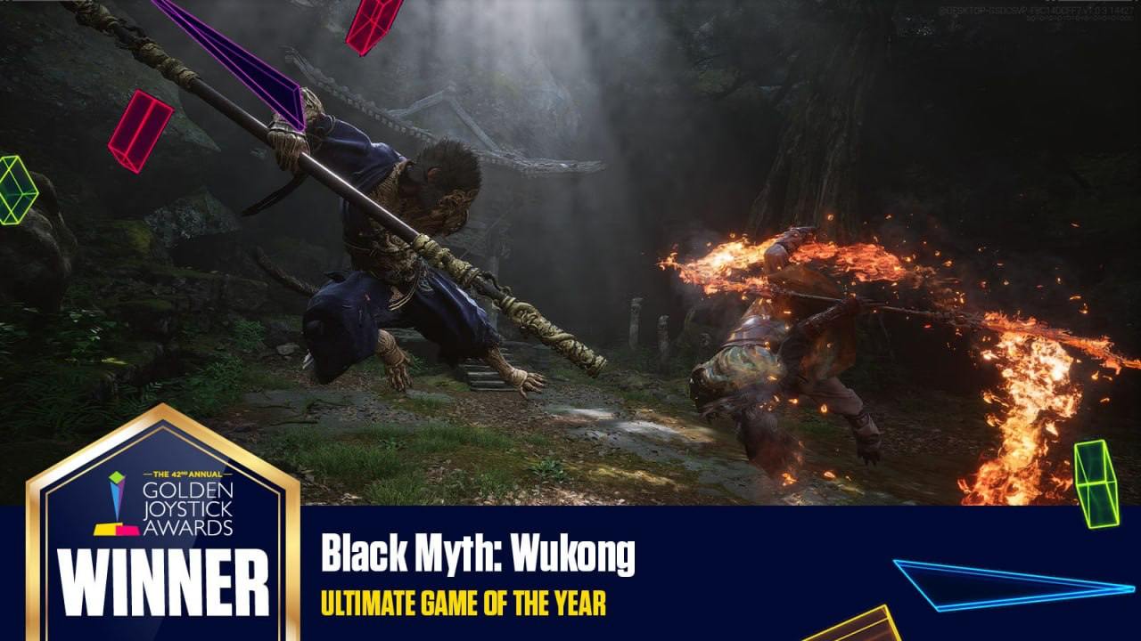 Black Myth: Wukong взяла игру года на Golden Joystick Awards 2024
Лучшая мультиплеерная игра — Helldivers 2;
Лучший сюжет — Final Fantasy 7 Rebirth;
Лучший визуал — Black Myth: Wukong;
Лучший аудиодиз... | Сетка — социальная сеть от hh.ru