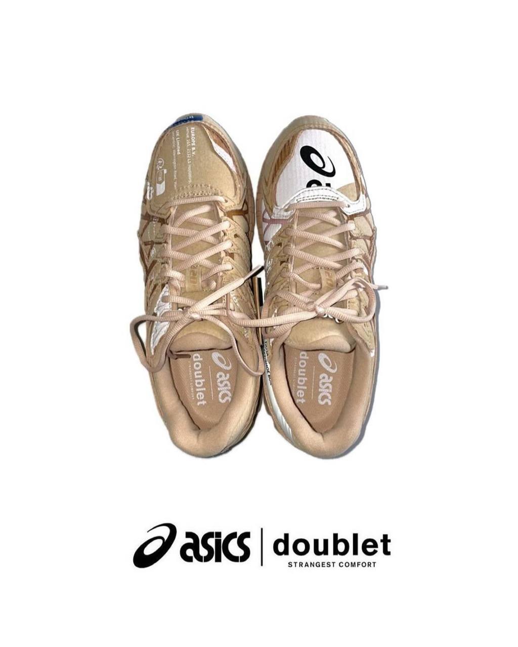 Кроссовки из… коробки? Ахах, жесть. Японское отделение ASICS заколлабилось с молодым и креативным дизайнером из Doublet и получилось ЭТО.
Стоимость шедевра — 225 баксов (~22300 рублей) | Сетка — социальная сеть от hh.ru