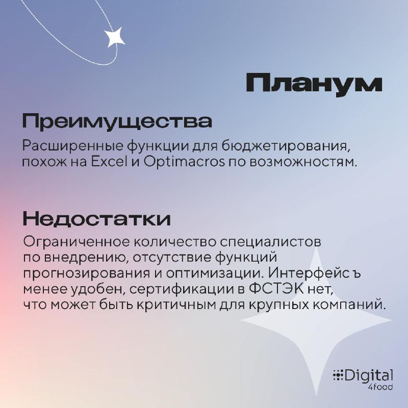 6 решений для автоматизации бюджетирования
Для каждого предприятия выбор подходящего продукта зависит от конкретных задач и индивидуальных требований. На вебинаре «Автоматизация бюджетирования | Сетка — социальная сеть от hh.ru