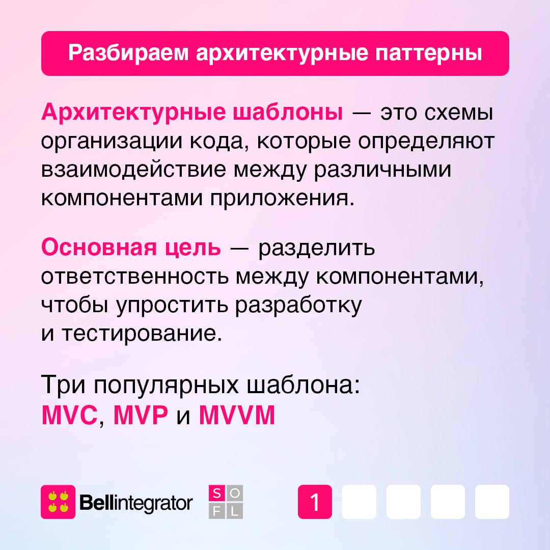Разработка приложений — это не просто написание кода 💻
Это проектирование, организация и структурирование кода так, чтобы создать поддерживаемое, масштабируемое и легко тестируемое приложение | Сетка — социальная сеть от hh.ru