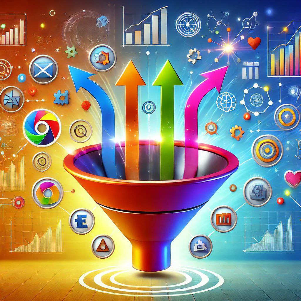 Салют, друзья! 🎉 Сегодня мы обсудим, как инструменты Business Intelligence (BI) помогают анализировать и оптимизировать маркетинговые воронки | Сетка — социальная сеть от hh.ru