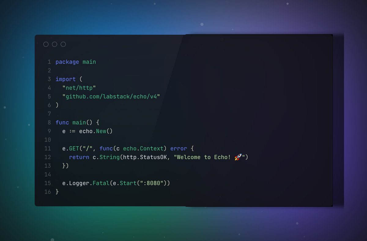 🚀 Echo: Лучший фреймворк для веб-разработки на Go 🌐
Ищете сверхбыстрый ⚡, гибкий и удобный фреймворк для создания веб-приложений на Go? Обратите внимание на Echo! Этот минималистичный и мощный инструм... | Сетка — социальная сеть от hh.ru