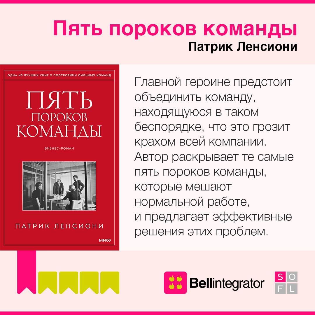 Управление командой — задача не из легких 📎
В карточках собрали подборку книг, которые помогут начинающим тимлидам развить лидерские качества, научиться управлять командой и решать сложные задачи | Сетка — социальная сеть от hh.ru