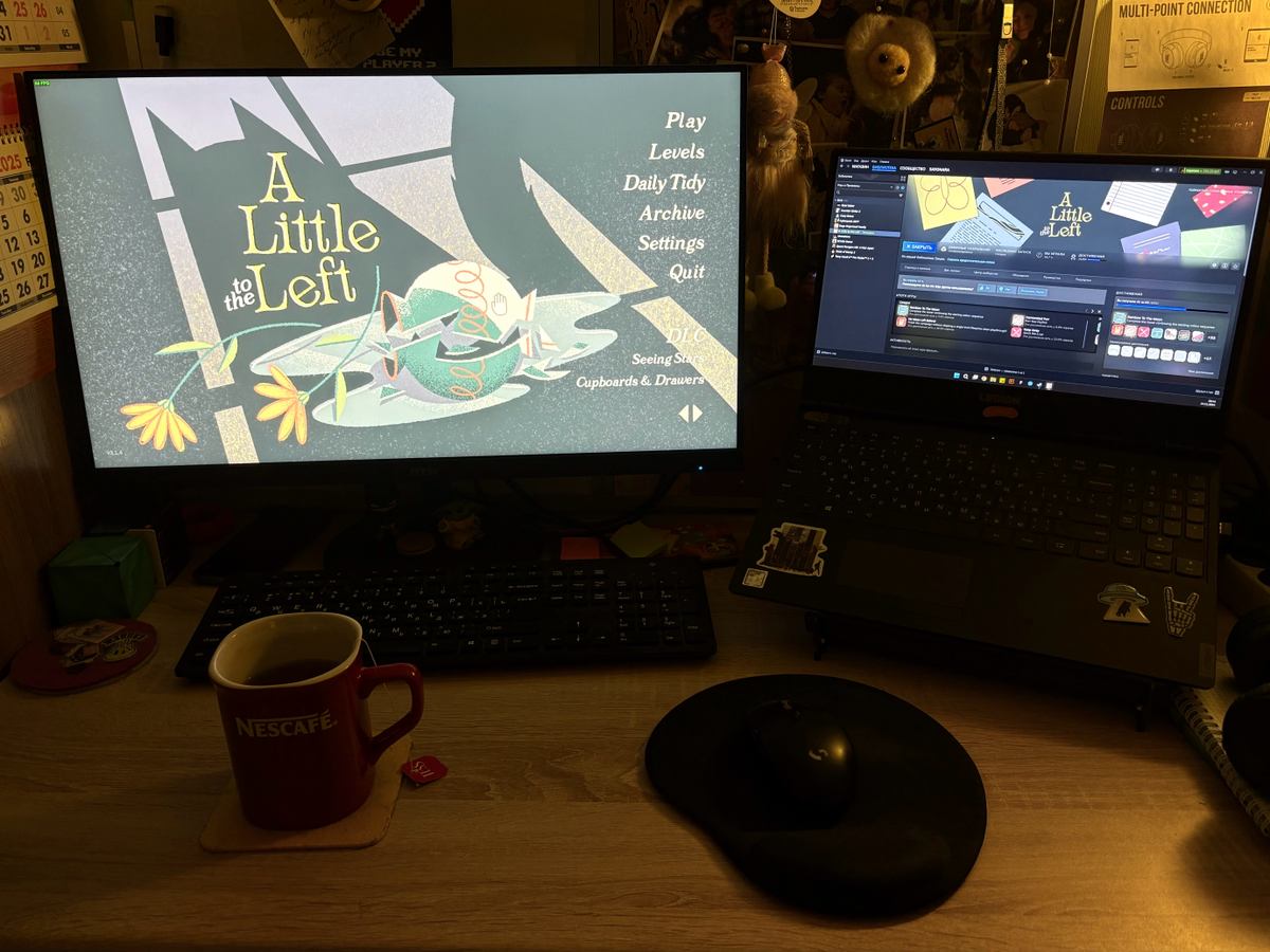 Открыла для себя очень приятную игру головоломку «A Little to the Left». Рекомендую ☺️ | Сетка — социальная сеть от hh.ru