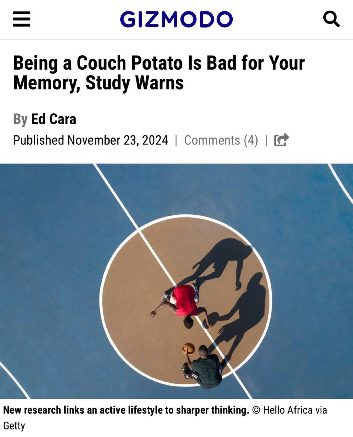 Не очень хорошие новости для удаленщиков: сидеть дома вредно для памяти.
Исследователи обнаружили, что у спортсменов лучше работает память, чем у людей, ведущих сидячий образ жизни | Сетка — социальная сеть от hh.ru