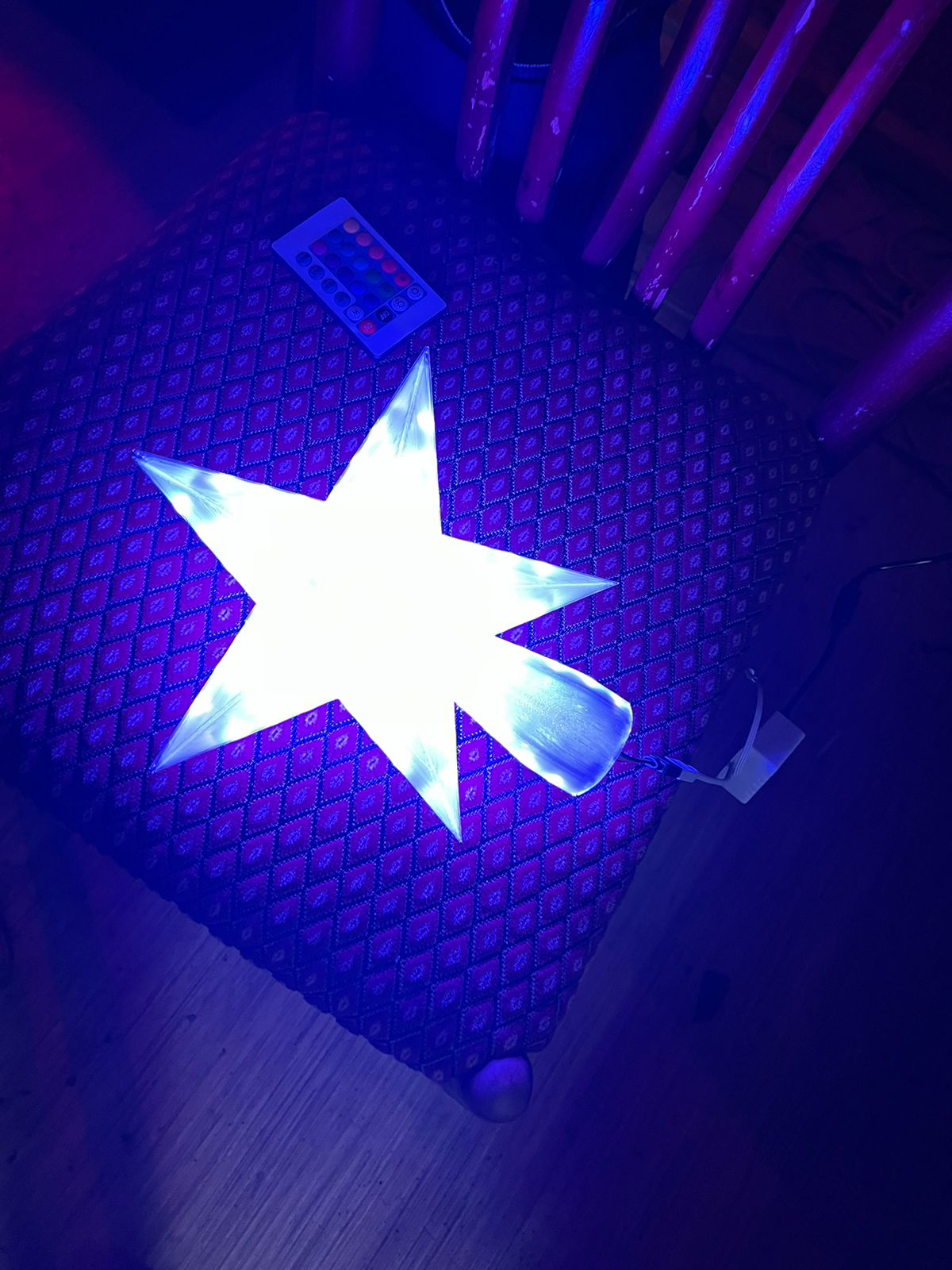 Ёлочные звезды с логотипом методом 3D печати. Звезды с подсветкой RGB. | Сетка — социальная сеть от hh.ru