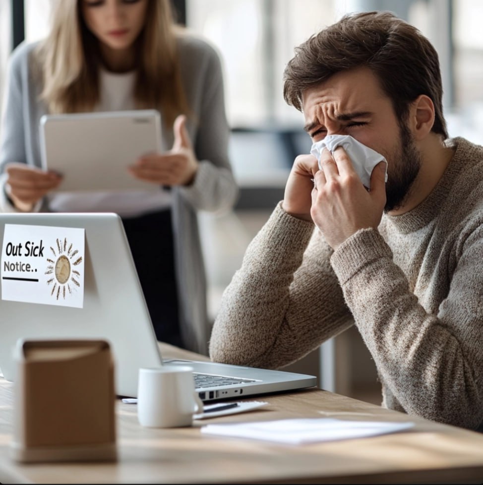 ✅ Что делать, если вы заболели на работе?
Многие сотрудники продолжают работать при плохом самочувствии, потому что не хотят перекладывать свои обязанности на плечи коллег | Сетка — социальная сеть от hh.ru