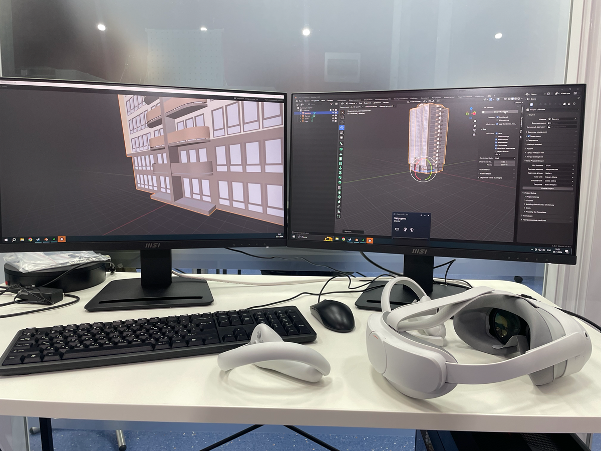 1/10 реализация лаборатории.
реализовал просмотр 3д моделей через vr очки 🤓. на рынке есть готовое решение под названием «VRED» от revit | Сетка — социальная сеть от hh.ru