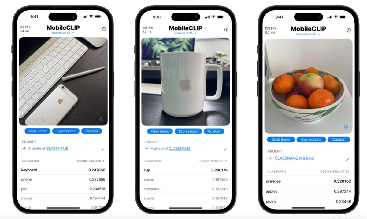 MobileCLIP: Fast Image-Text Models through Multi-Modal Reinforced Training
Apple выпустила невероятно быстрые модели Core ML и приложение для iOS, позволяющее запускать их на iPhone!
Эти модели можно ... | Сетка — социальная сеть от hh.ru