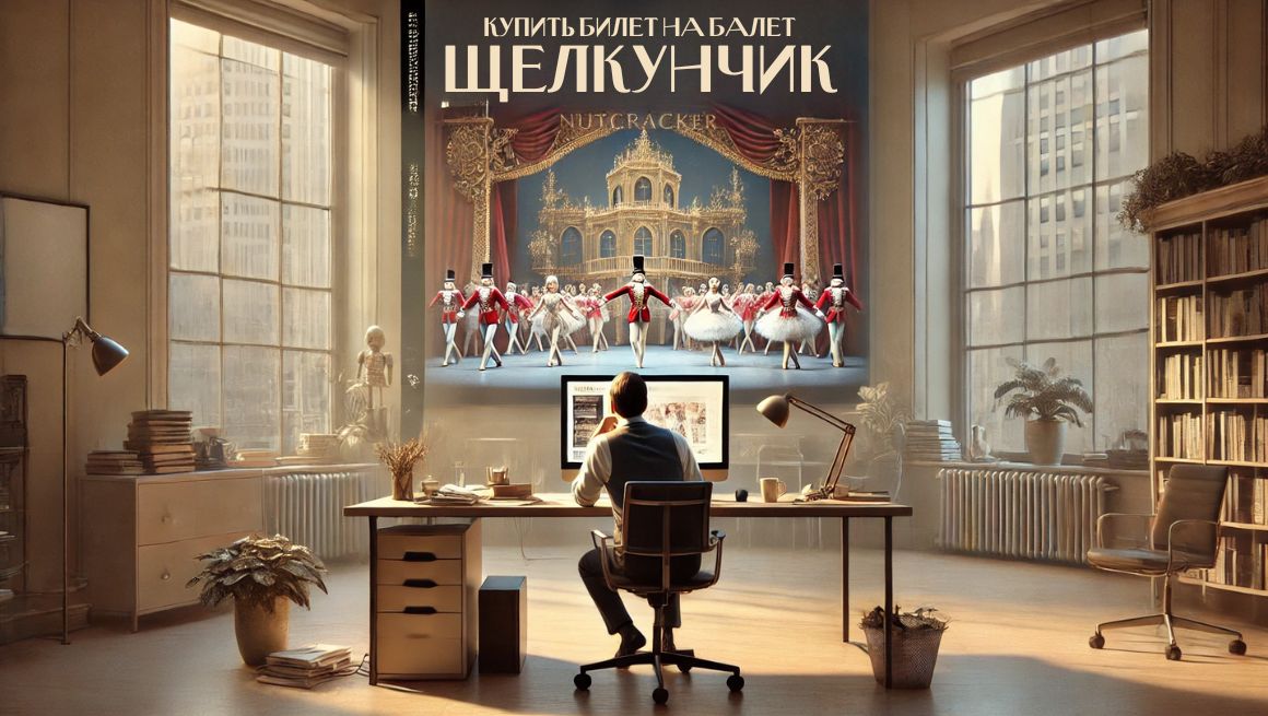 Как купить билет на балет Щелкунчик (смотрите онлайн)
Трансляция начнется 2 декабря в 10:00
Эксклюзивно на канале Чиннов для клиентов пройдет Telegram-трансляция процесса покупки билета на главное соб... | Сетка — социальная сеть от hh.ru