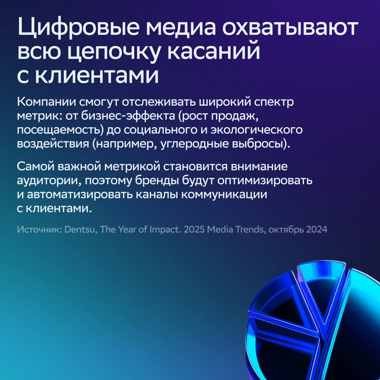 ⚡️ От AI до алгоритмического маркетинга: как будут развиваться медиатренды в 2025 году
🔣 Al глубже внедрится в повседневные услуги через новые сервисы, мобильные приложения и носимые устройства | Сетка — социальная сеть от hh.ru