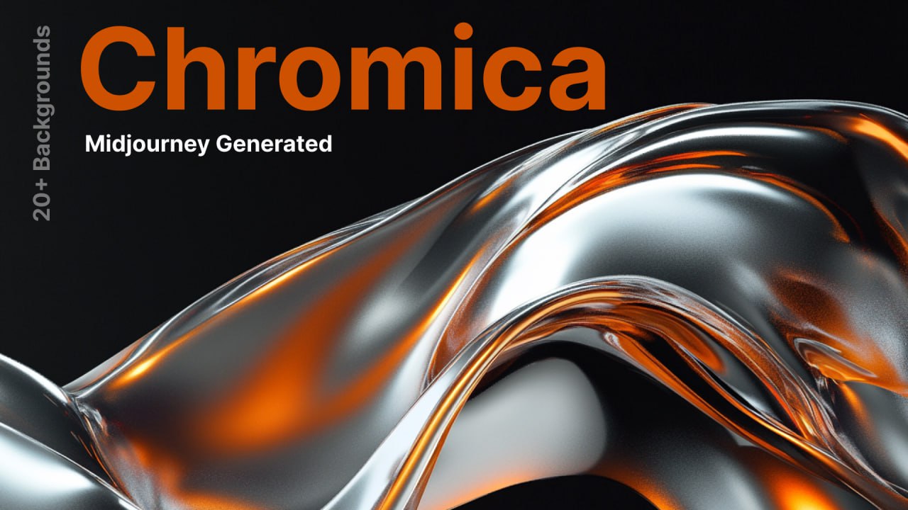 Chromica
20 уникальных фонов с хромированным 3D-элементом, сгенерированных нейросетью.
#набор #текстуры #градиент #ресурсы #дизайн #figma
❤️ Чат дизайнеров | Сетка — социальная сеть от hh.ru