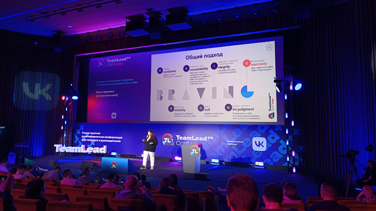Конференция TeamLead  2024 - познаём себя, свою команду и единомышленников в IT.
Новые инсайты. Люди. Партнёры.
Спасибо организаторам за эти дни! | Сетка — социальная сеть от hh.ru