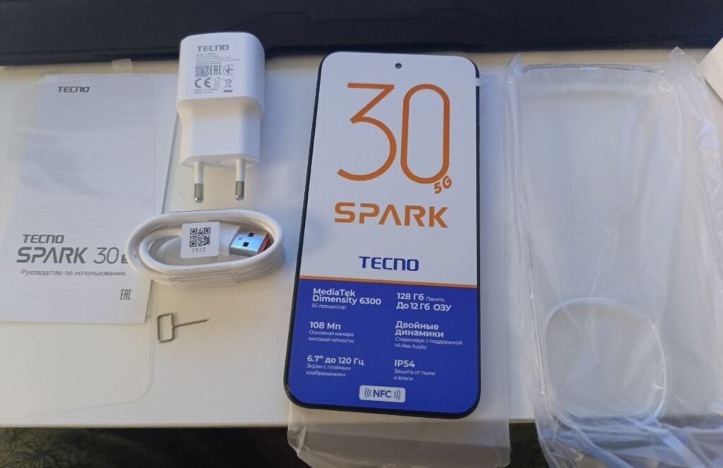 В этот раз ко мне в руки на обзор попал Tecno Spark 30 5G.
Это бюджетный смартфон с поддержкой сетей пятого поколения | Сетка — социальная сеть от hh.ru