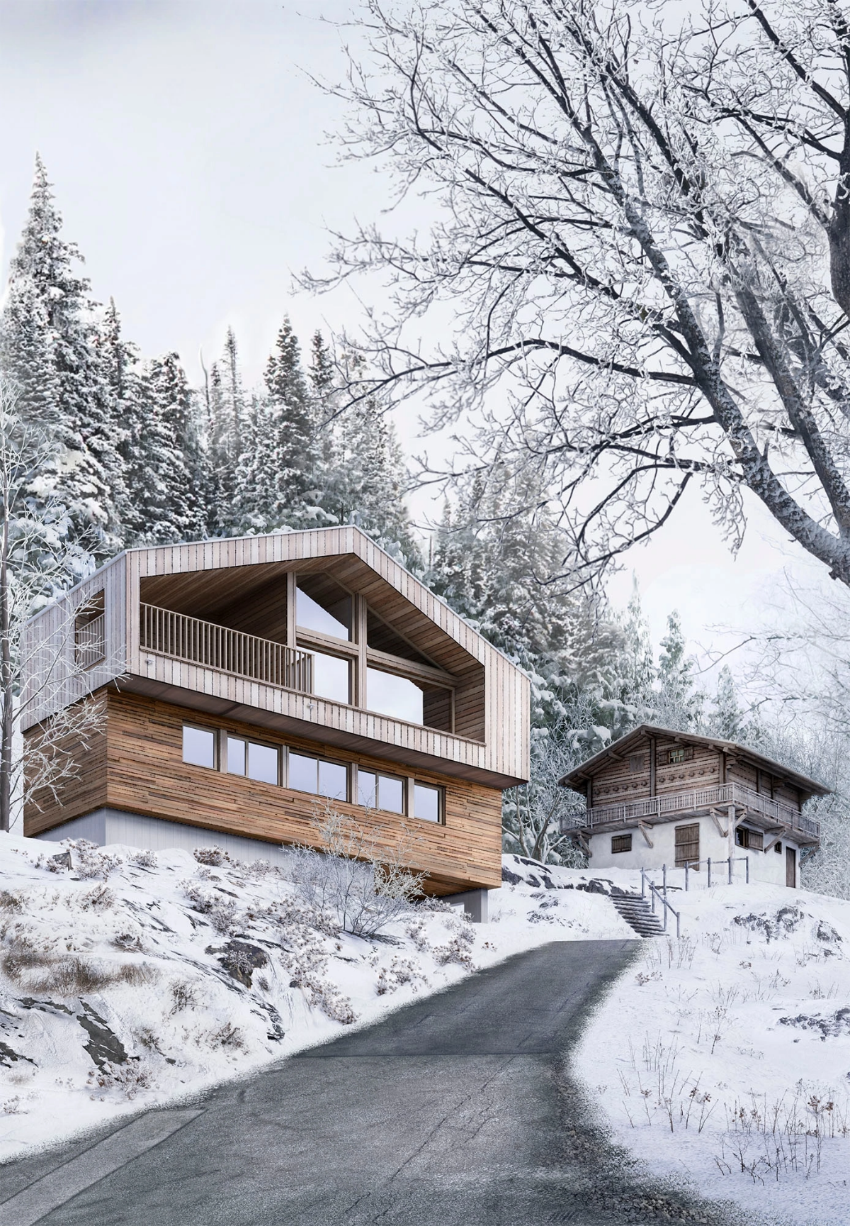 Экстерьерная визуализация, выполненная в 3ds Max.
#3dsmax2023
#coronarender9
#photoshop2023 | Сетка — социальная сеть от hh.ru