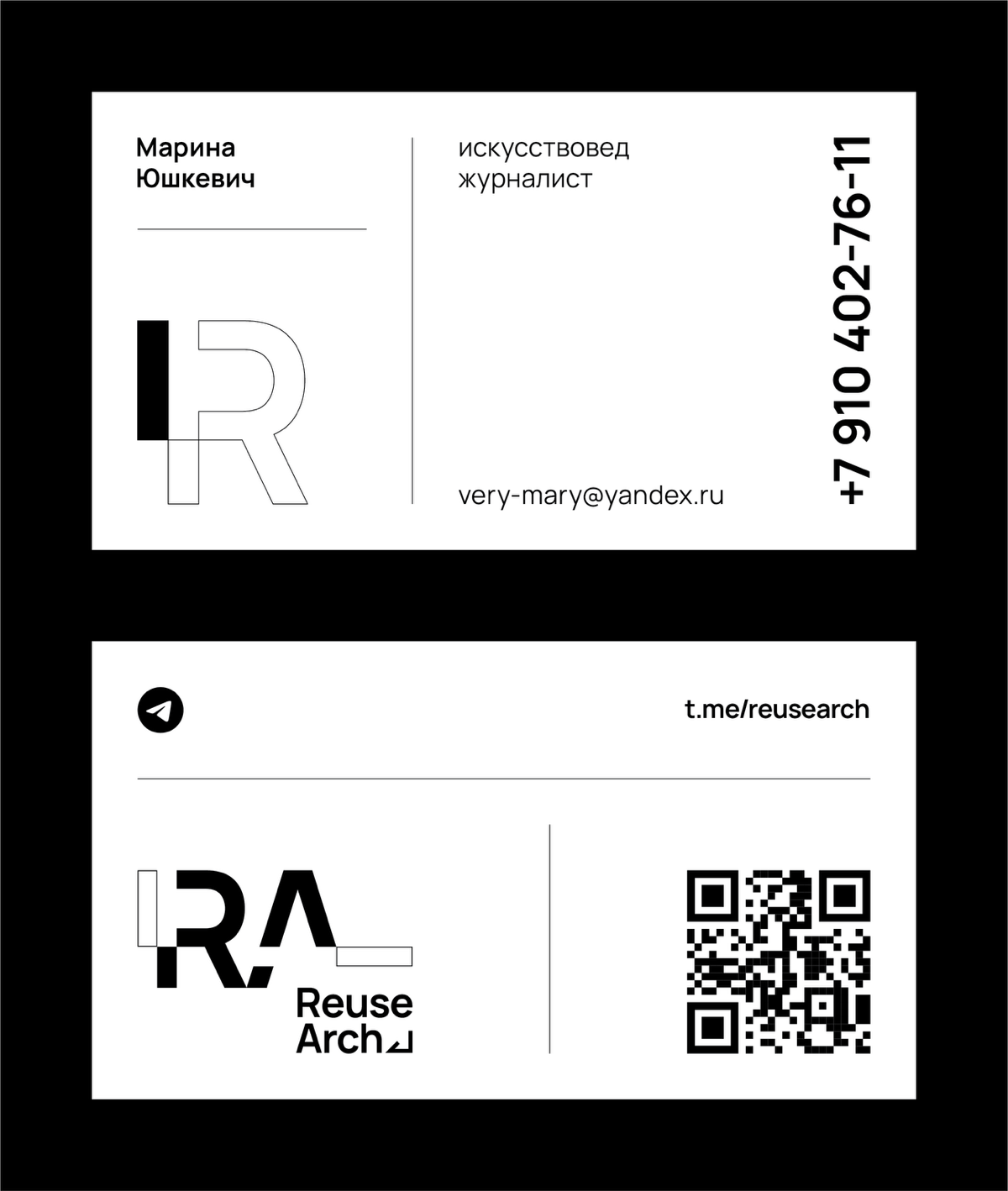 Привет, сетканты 👋🏻
Недавно сделал логотип для канала об архитектуре: https://t.me/reusearch
#логотип #визитка #графическийдизайн #telegram #телеграм #архитектура #reuse
2000₽/час | Сетка — социальная сеть от hh.ru