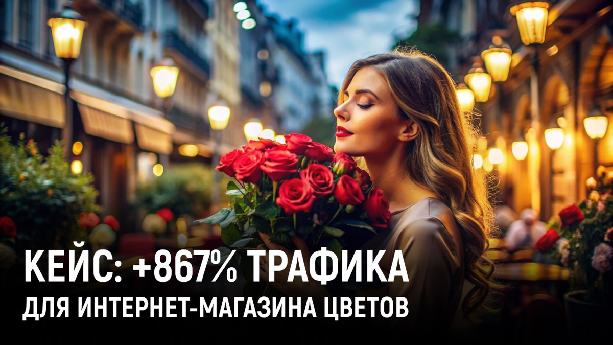 🌺 Как увеличить трафик на 867,4% и-м цветов | Сетка — социальная сеть от hh.ru