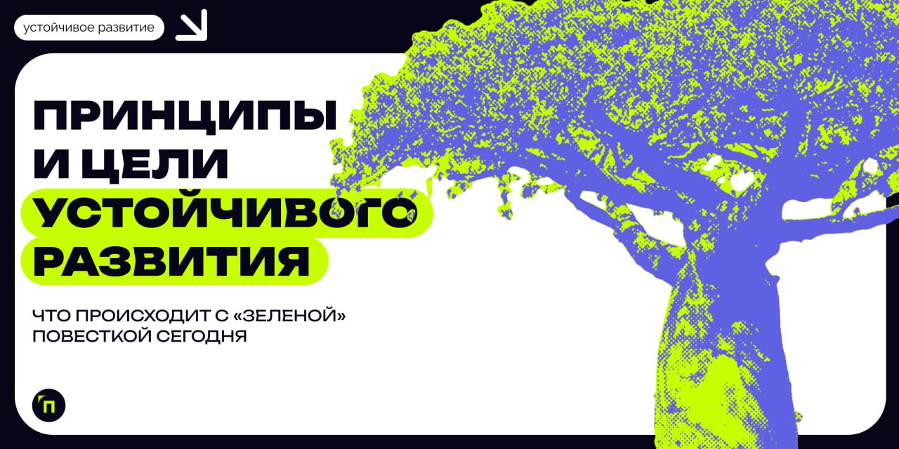 ❇️ Принципы и цели устойчивого развития: что происходит с «зеленой» повесткой сегодня
Устойчивое развитие является основой для создания справедливой модели развития общества, строящейся на экономическ... | Сетка — социальная сеть от hh.ru