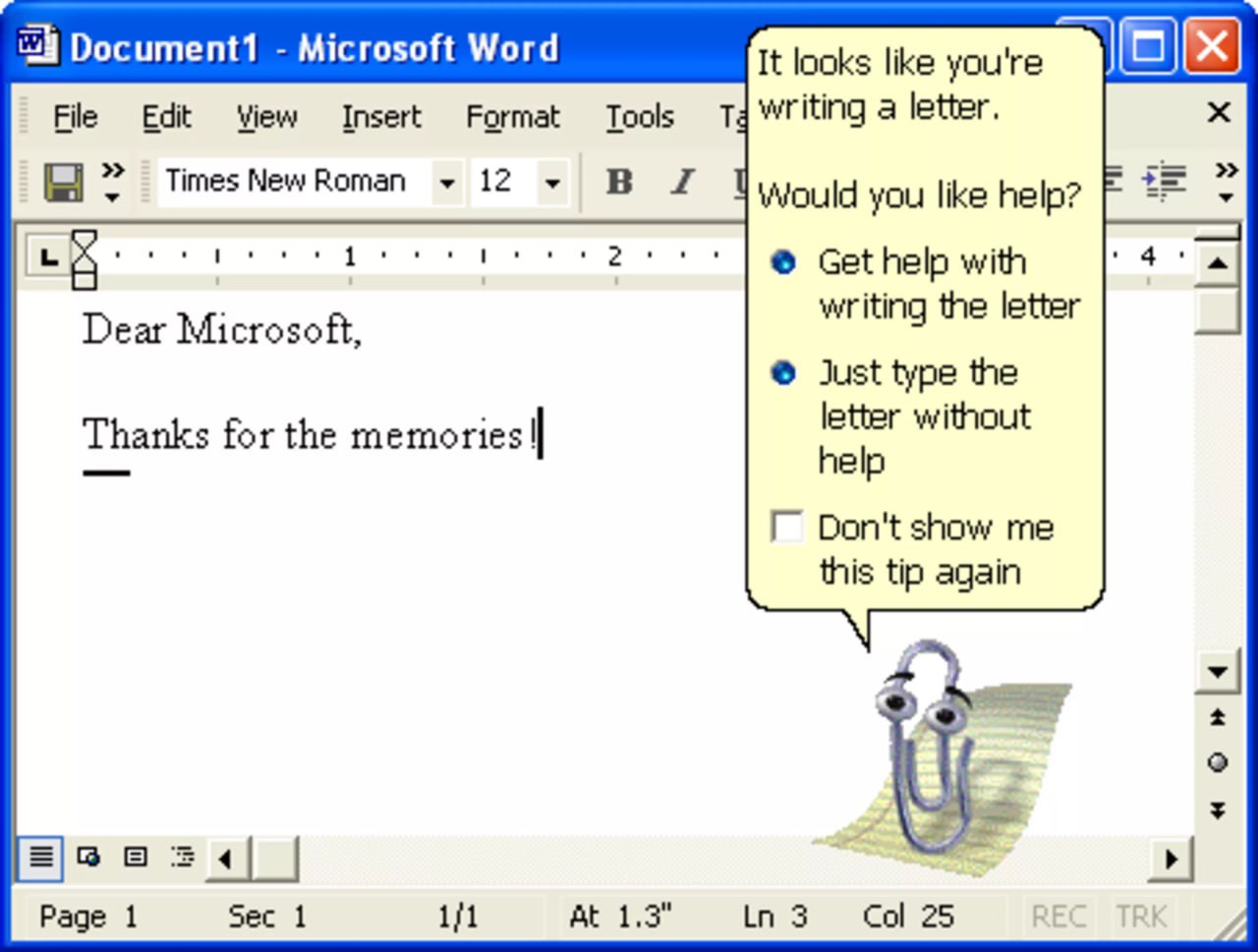 Clippy: легенда, которая вылезала, чтобы помочь.. | Сетка — социальная сеть от hh.ru