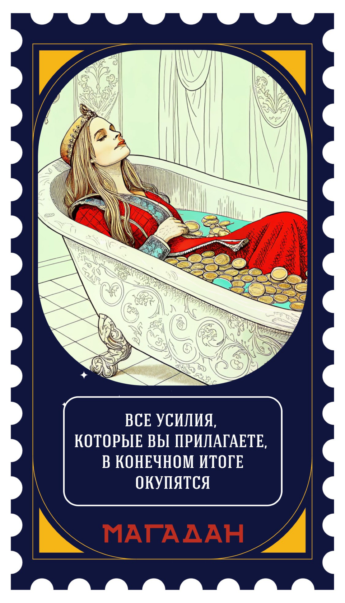 Один из наших последних кейсов креатива с нейросетями - генерация визуала для карт Таро для краснодарского ресторана «Магадан»
Мы использовали прием анахронизма в маркетинге - взяли средневековых перс... | Сетка — социальная сеть от hh.ru