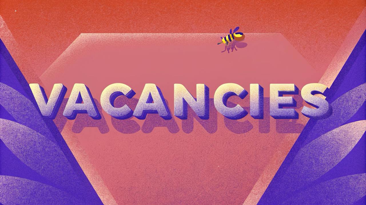 Привет, Улей! 🐝
Сегодня в течение дня мы выкладываем вакансии!
Забирайте их себе, делитесь с друзьями и ищите вдохновение)
Продуктивного всем дня! | Сетка — социальная сеть от hh.ru