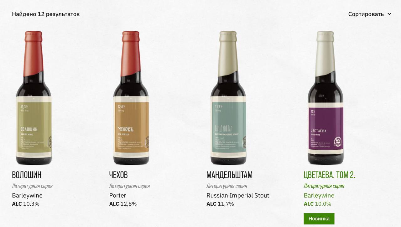 Воронежская пивоварня Brewlok выпустила пиво для самых образованных любителей пенного. В линейке «Литературная серия» 12 видов напитков с именами известных российских писателей и поэтов | Сетка — социальная сеть от hh.ru