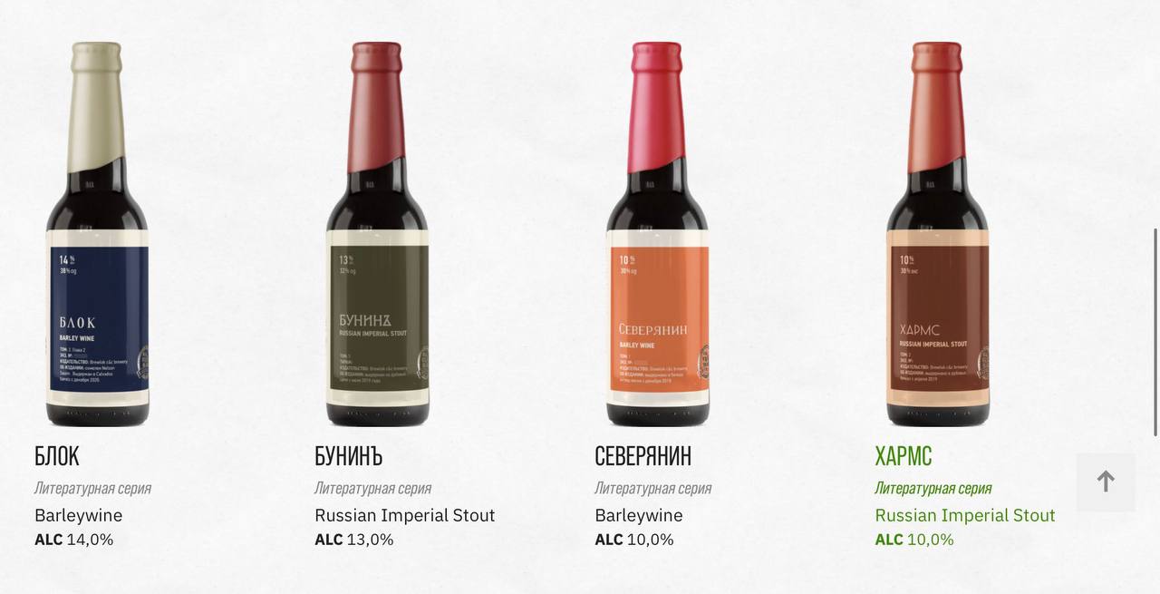 Воронежская пивоварня Brewlok выпустила пиво для самых образованных любителей пенного. В линейке «Литературная серия» 12 видов напитков с именами известных российских писателей и поэтов | Сетка — социальная сеть от hh.ru